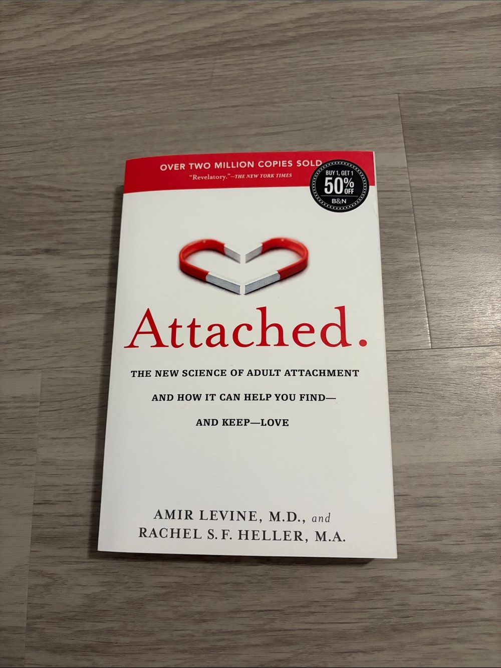 Attached Paperback Book